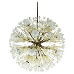 austrian mid century emil stejnar CHANDELIER hanging lamp dandelion sputnik ceil
