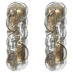 Austrian Mid-Century Pair of "Citrus" Murano Glass Wall Sconces by Kalmar, 1970s