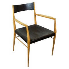 Austrian Midcentury Beechwood Triennale Arm Chair by Anna-Lülja Praun