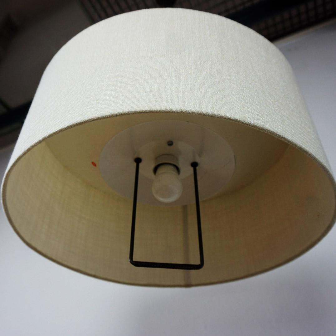 Autrichien Midcentury  Contrepoids en métal noir  Lampe suspendue par J.T. Kalmar en vente 5