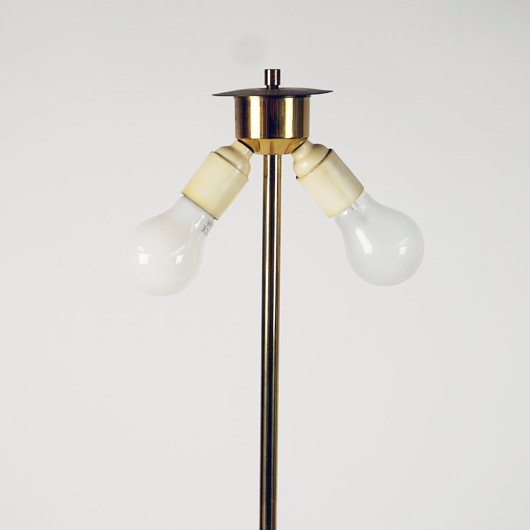 Austrian Midcentury Brass Floor Lamp Silone by J.T. Kalmar 2