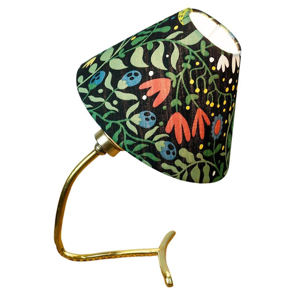 Austrian Midcentury Brass Table Lamp Mod. Rebhuhn by J. T. Kalmar en venta