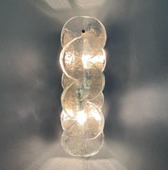Set di tre lampade da parete "Citrus" di Murano di Kalmar, anni Settanta