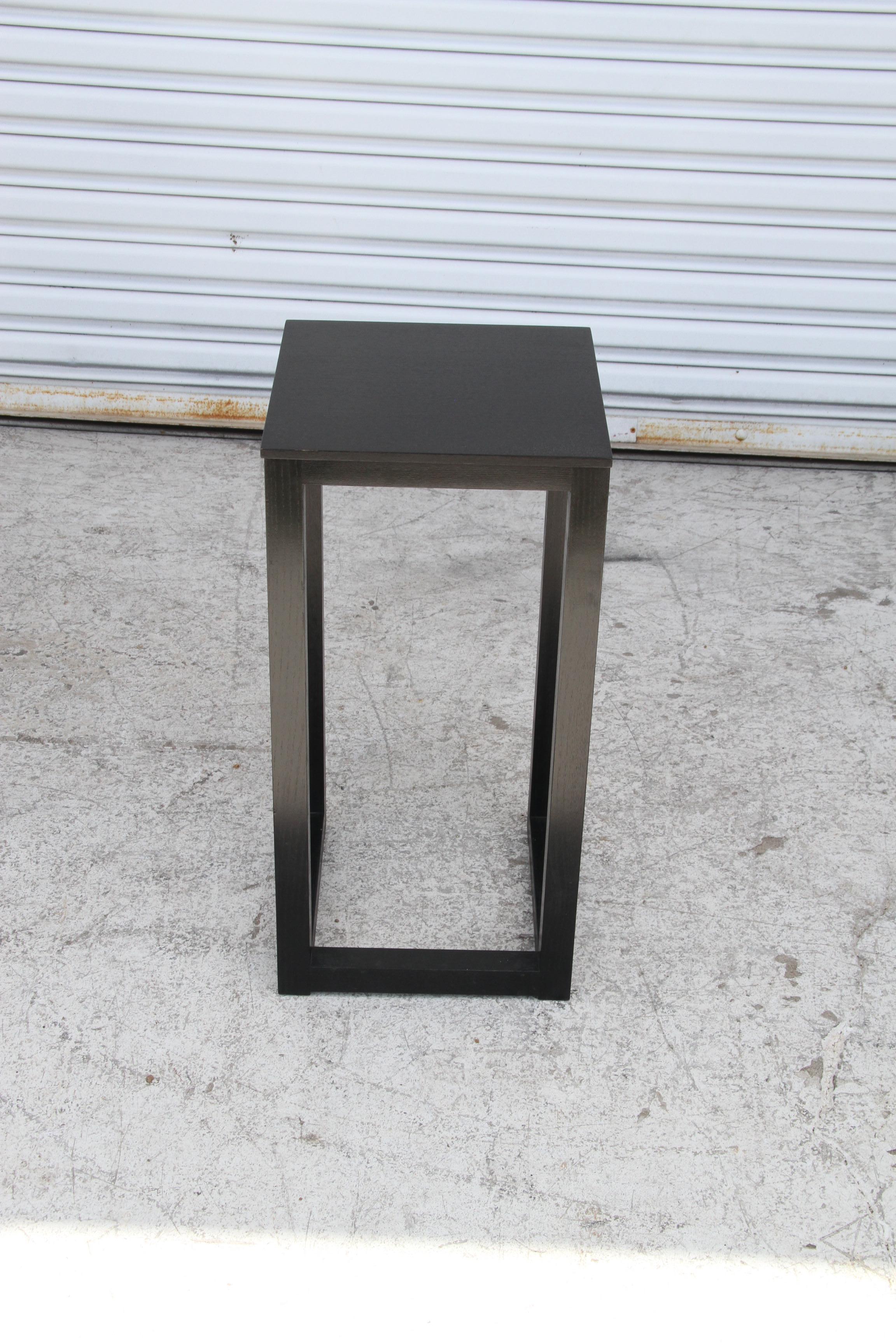 Frêne Tables gigognes ébonisées Josef Hoffman en vente