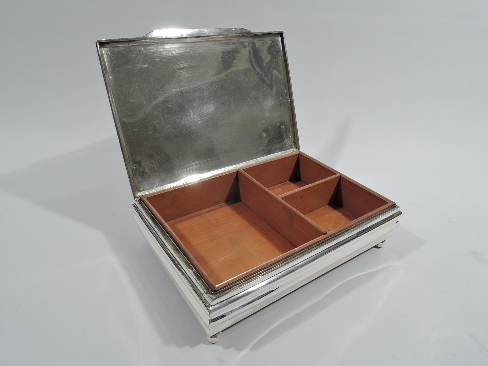 20th Century Austrian Modern Silver Box