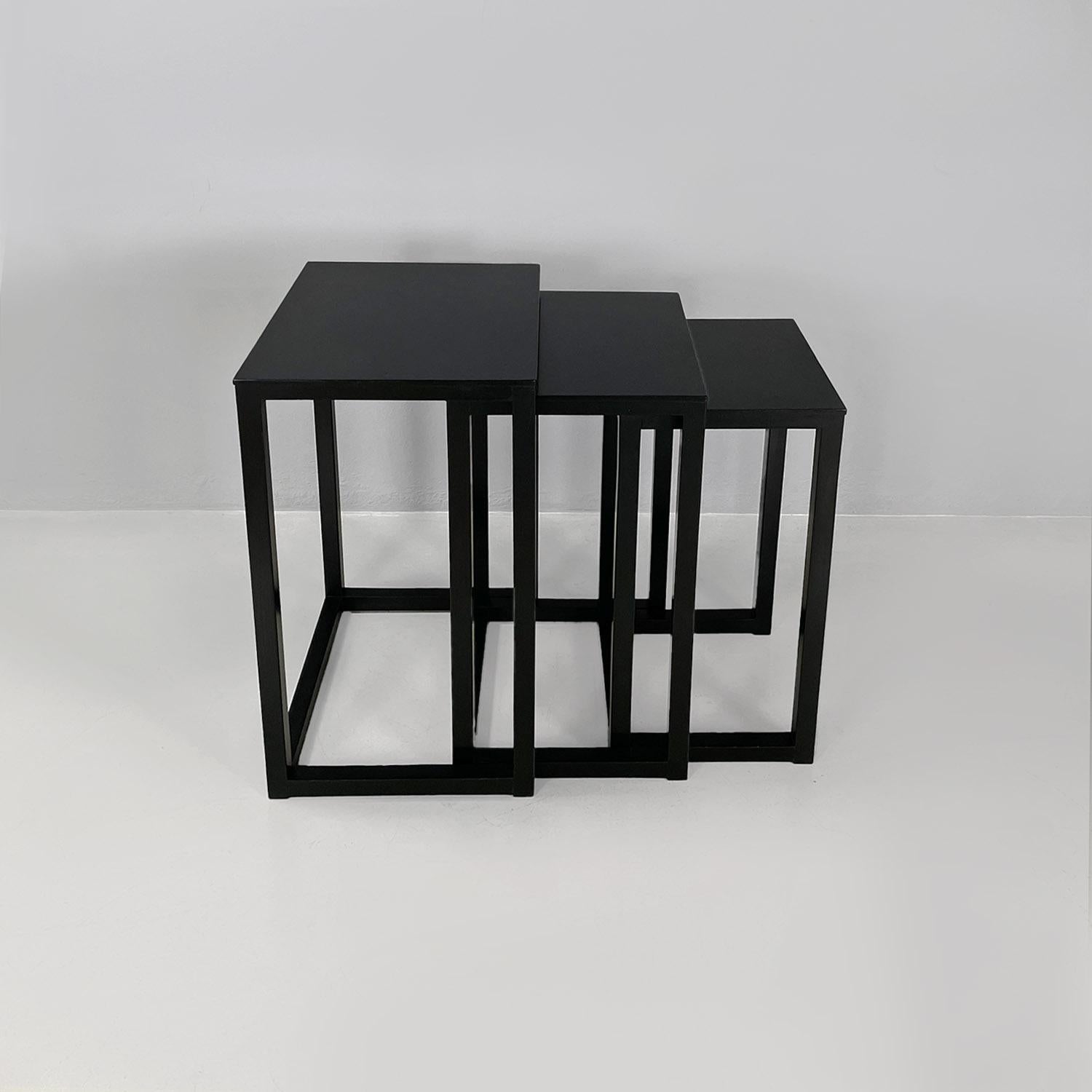 Österreichische moderne Satztische Couchtische aus massiver Esche, Josef Hoffman, Wittmann 2000 im Angebot 4