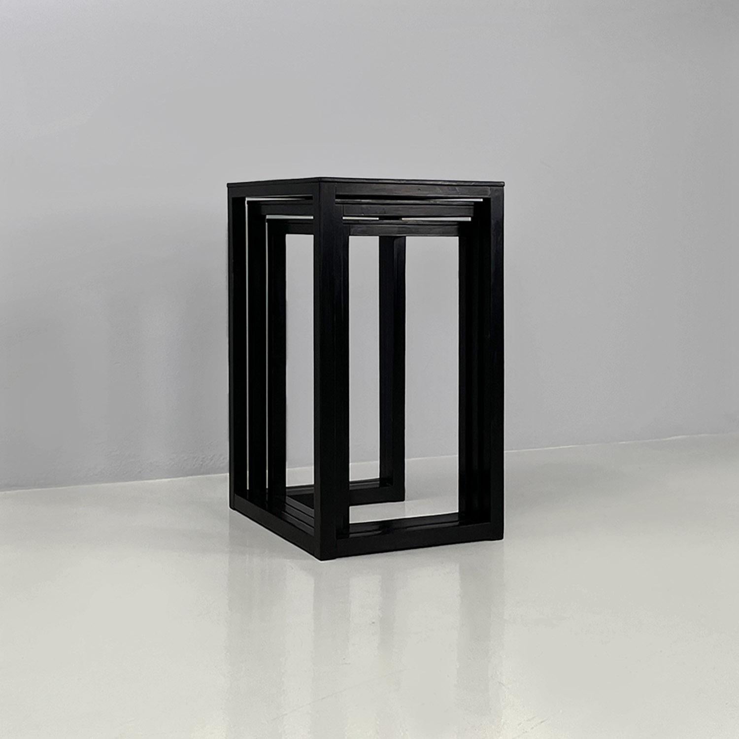 Österreichische moderne Satztische Couchtische aus massiver Esche, Josef Hoffman, Wittmann 2000 im Angebot 5