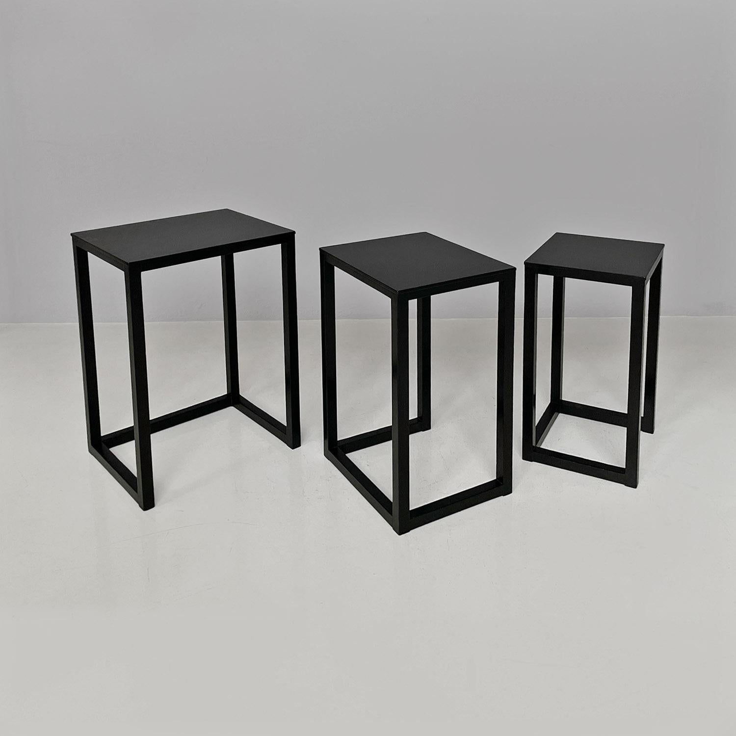 Österreichische moderne Satztische Couchtische aus massiver Esche, Josef Hoffman, Wittmann 2000 (Holz) im Angebot
