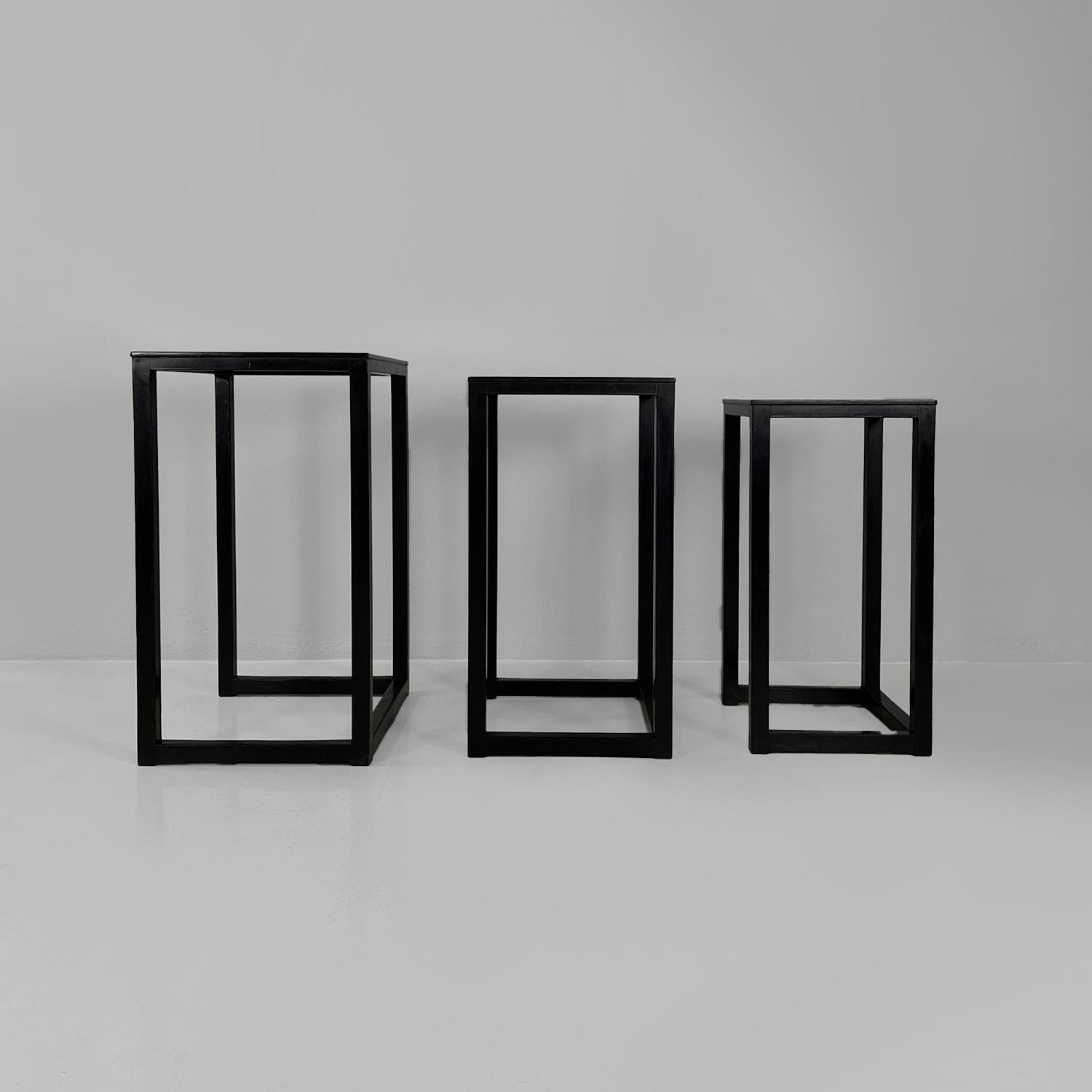Österreichische moderne Satztische Couchtische aus massiver Esche, Josef Hoffman, Wittmann 2000 im Angebot 2