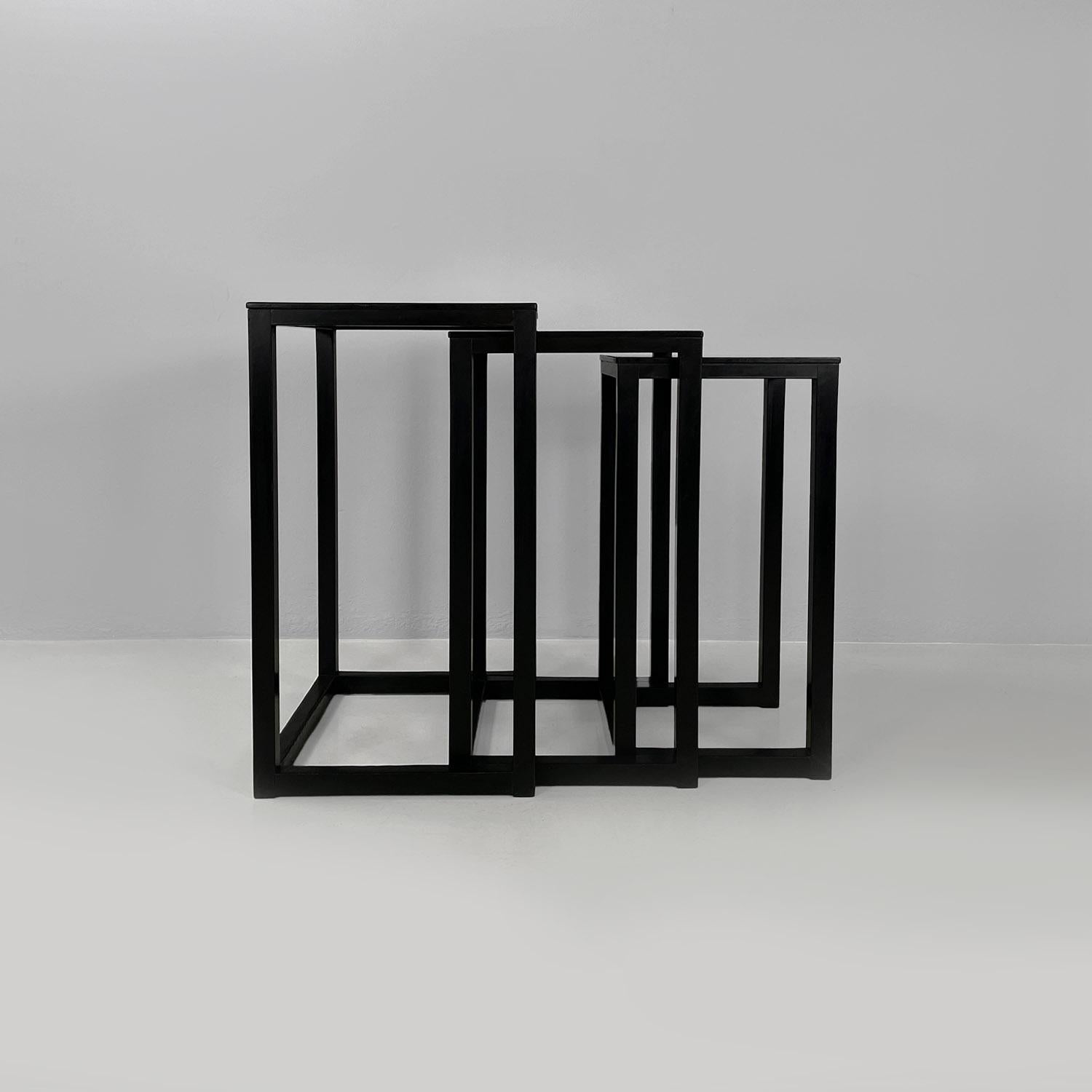 Österreichische moderne Satztische Couchtische aus massiver Esche, Josef Hoffman, Wittmann 2000 im Angebot 3