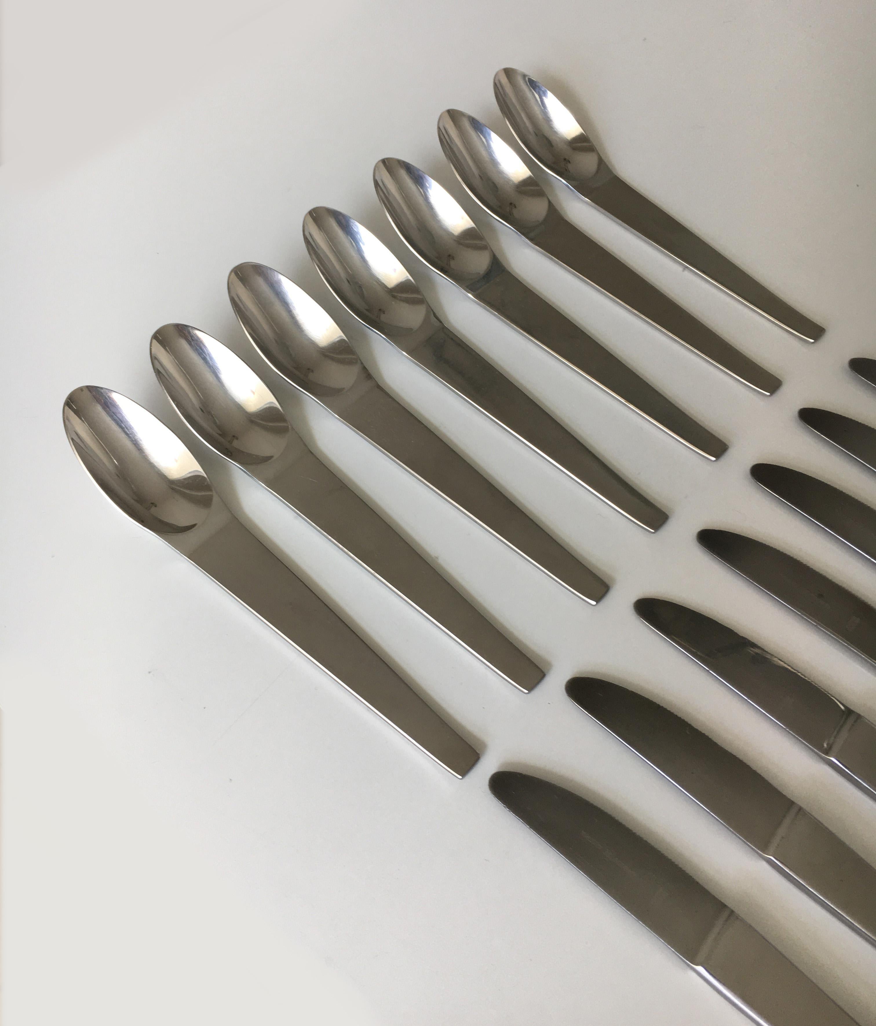 Carl Auböck Austrian Modernist Flatware 'Model No 2060' by Amboss Austria, 1950s 2