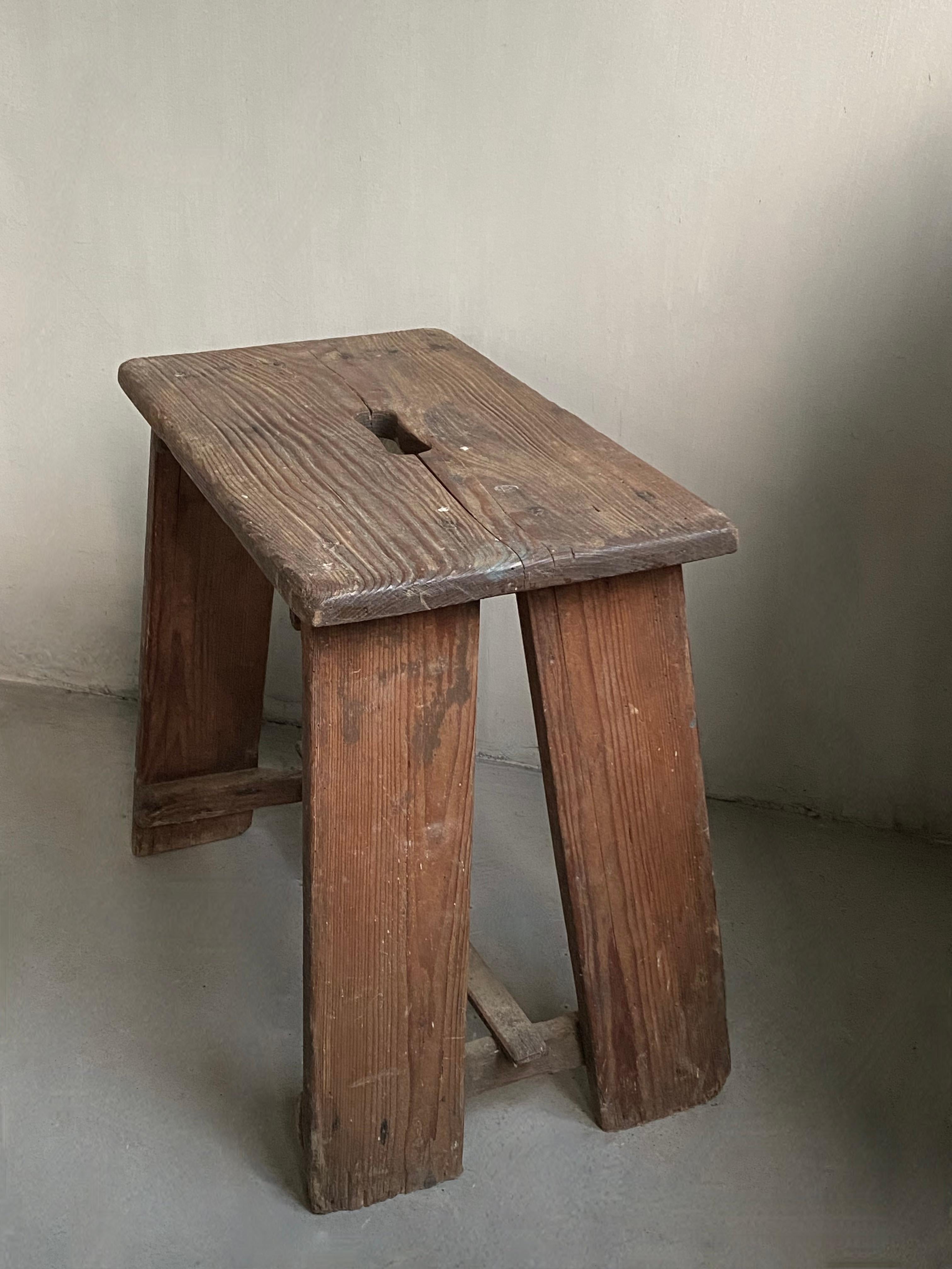 Country Austrian Old Side Table For Sale