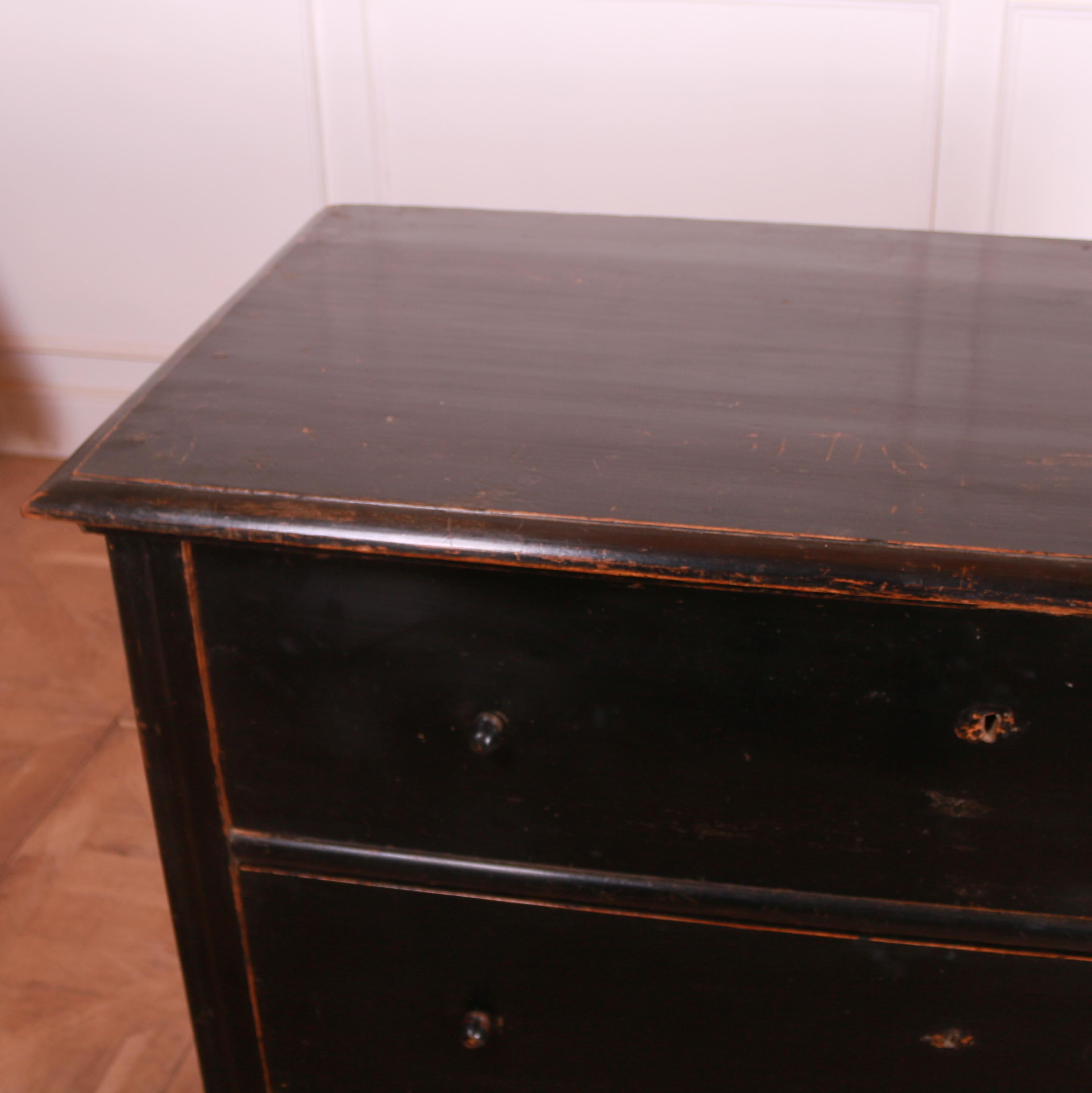 Austrian Original Painted Commode 1
