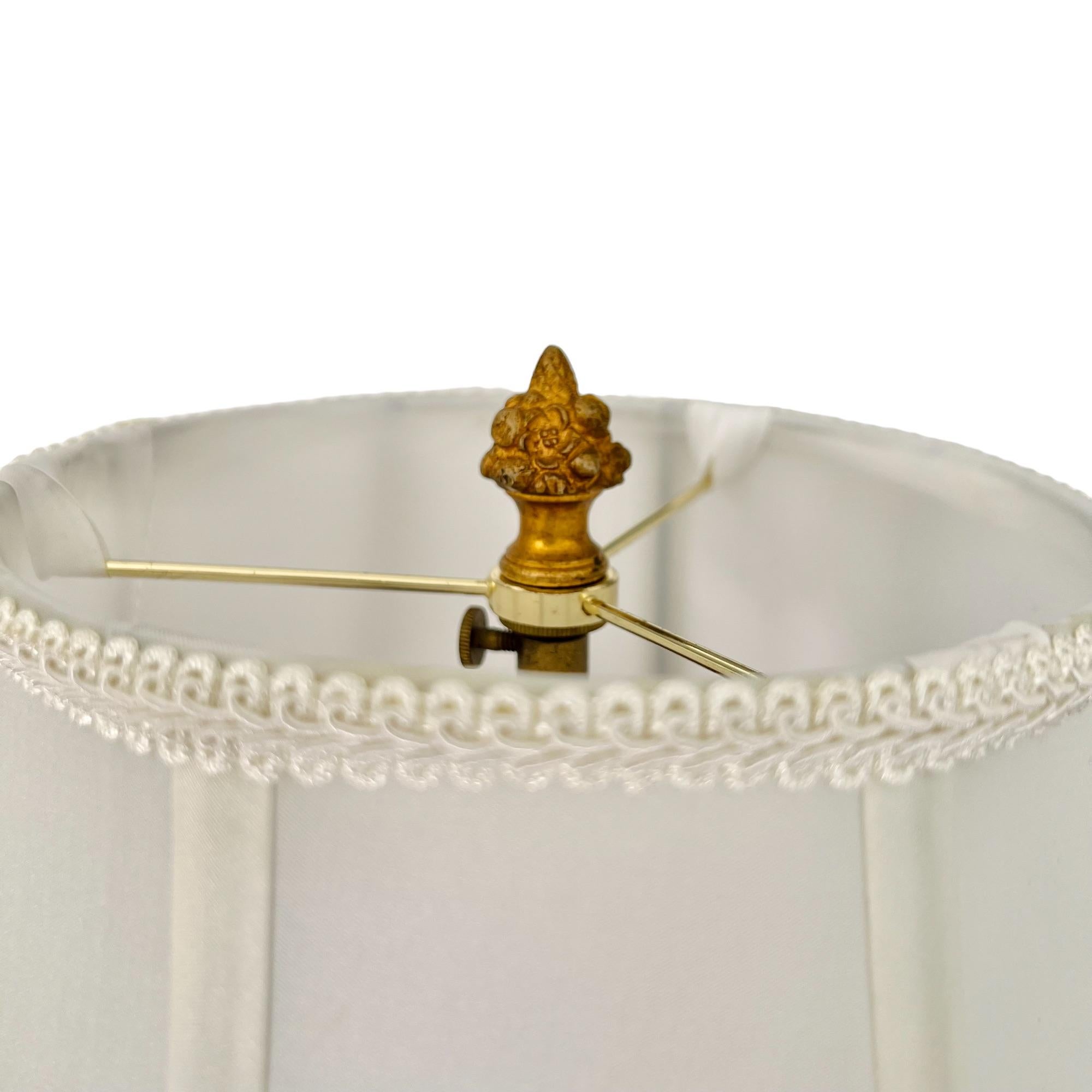 Austrian Ormolu Mounted Amethyst Glass Campana Urn Lamp, Late 19th C For Sale 4