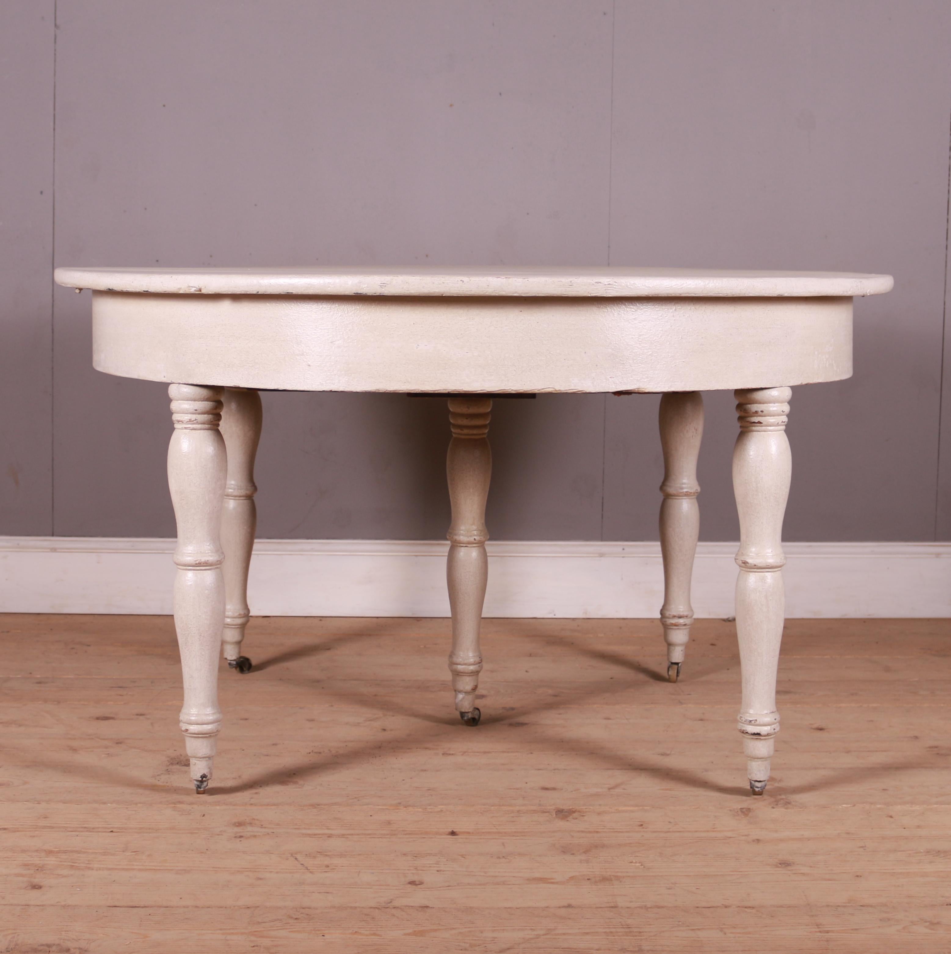 Austrian Painted Dining Table For Sale 4