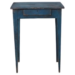 Antique Austrian Painted Lamp Table