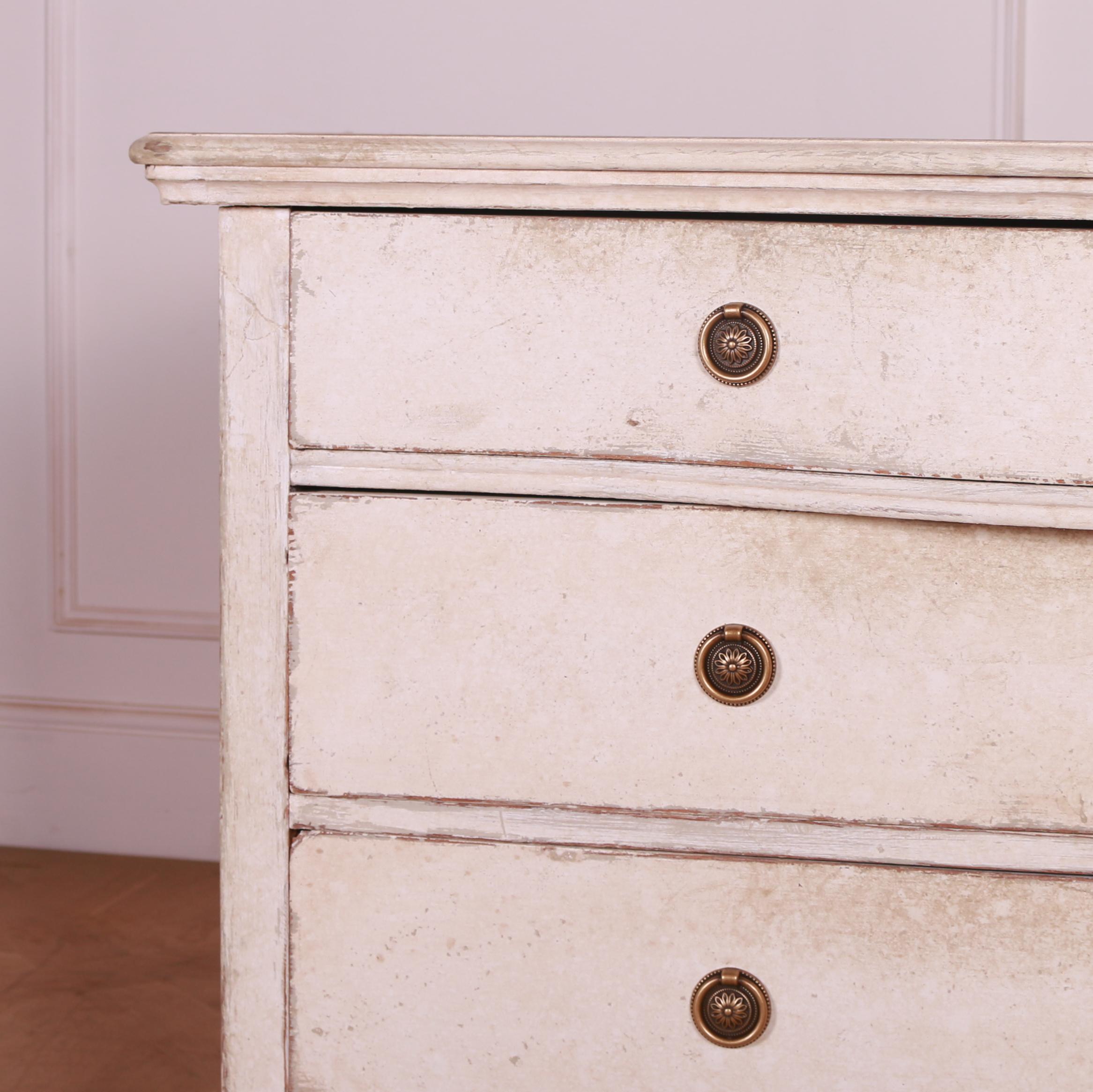 Austrian Painted Pine Commode In Good Condition For Sale In Leamington Spa, Warwickshire