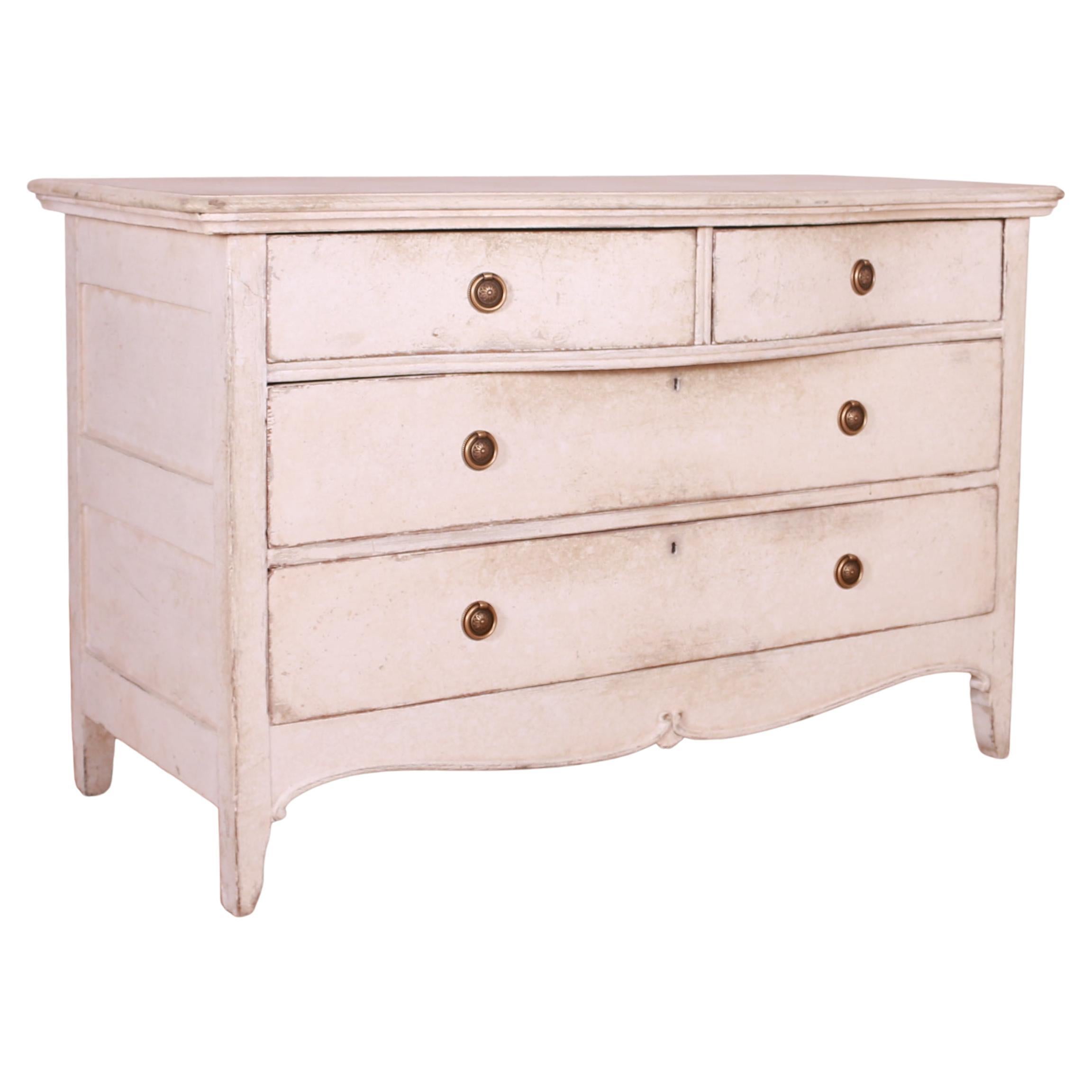 Austrian Painted Pine Commode