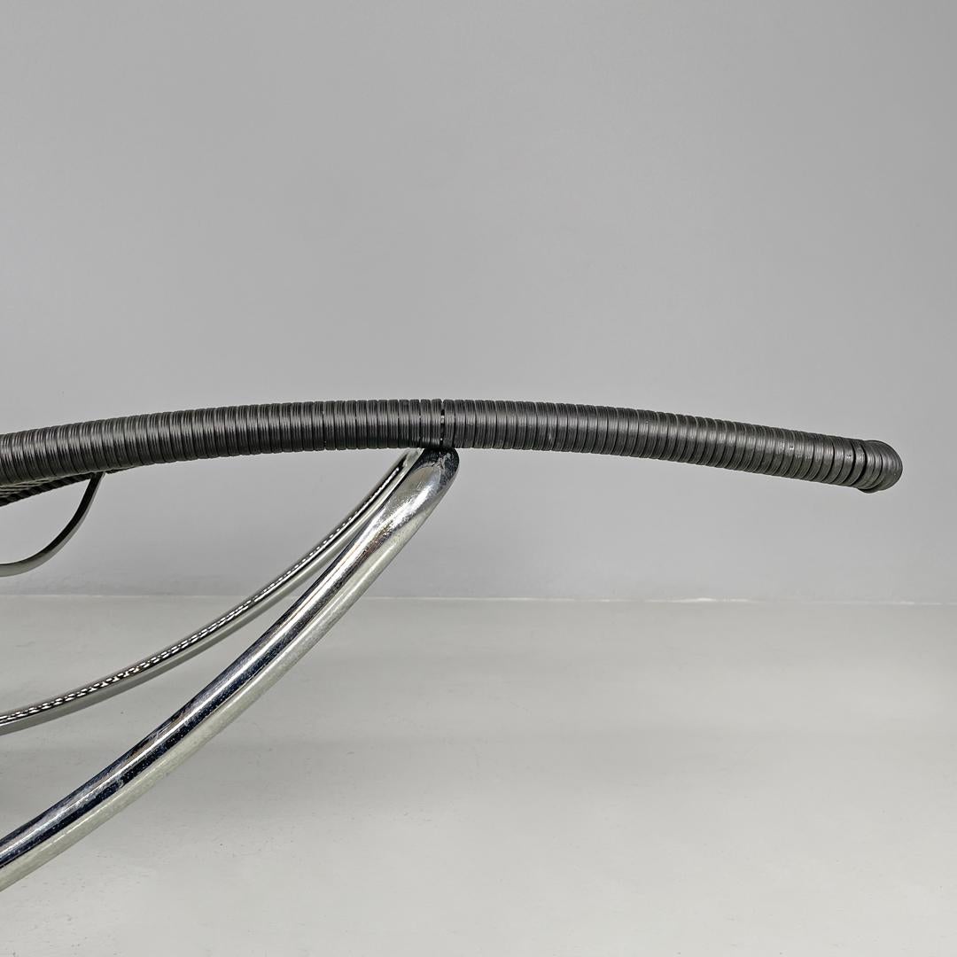 Chaise longue noire post-moderne autrichienne S 828 de Torben Skov pour Thonet, années 1980 en vente 9