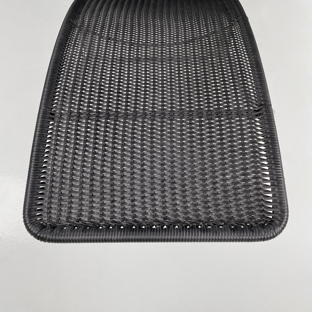 Chaise longue noire post-moderne autrichienne S 828 de Torben Skov pour Thonet, années 1980 en vente 10
