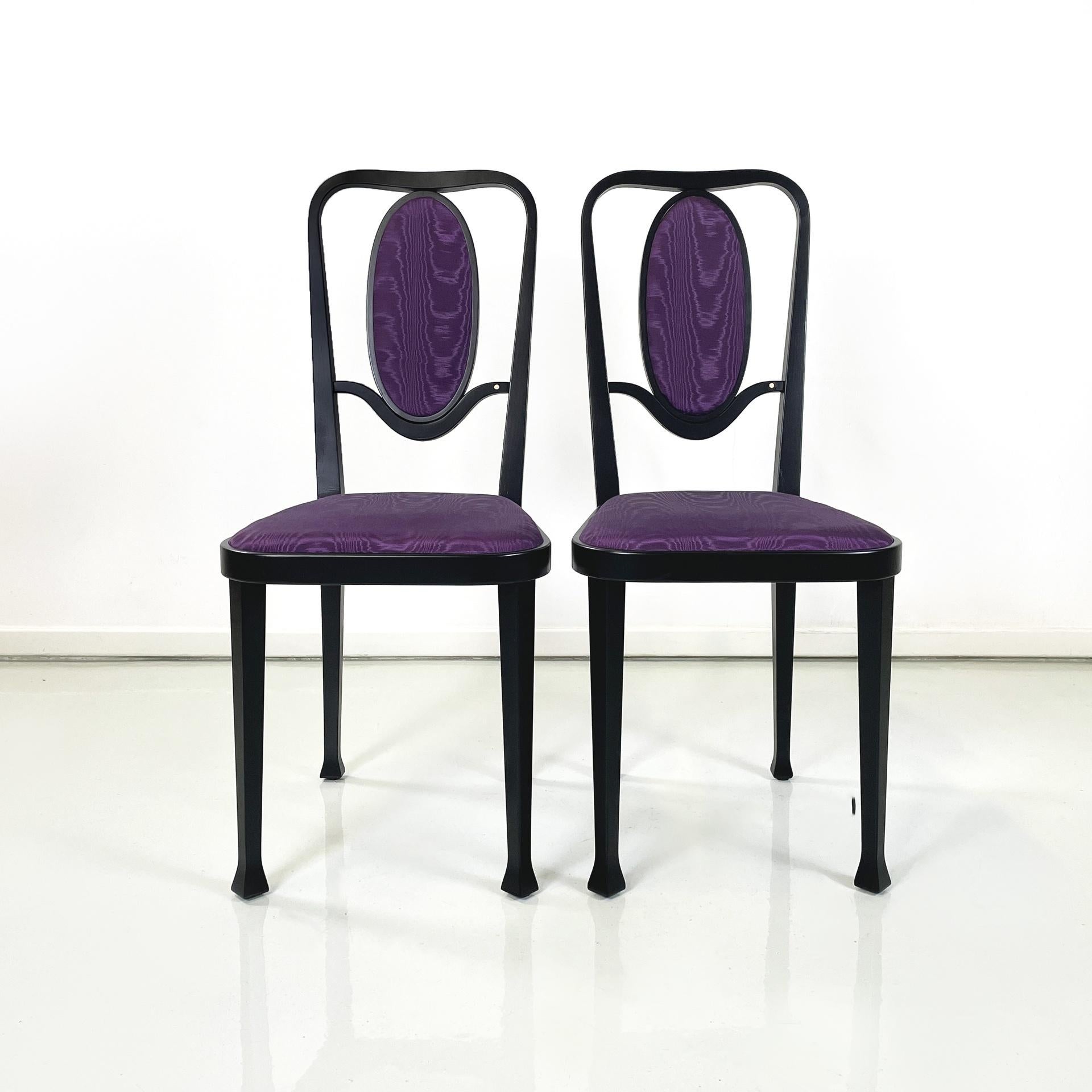 Postmoderno Sedie post-moderne austriache 411 di Marcel Kammerer per Thonet, anni '90 in vendita
