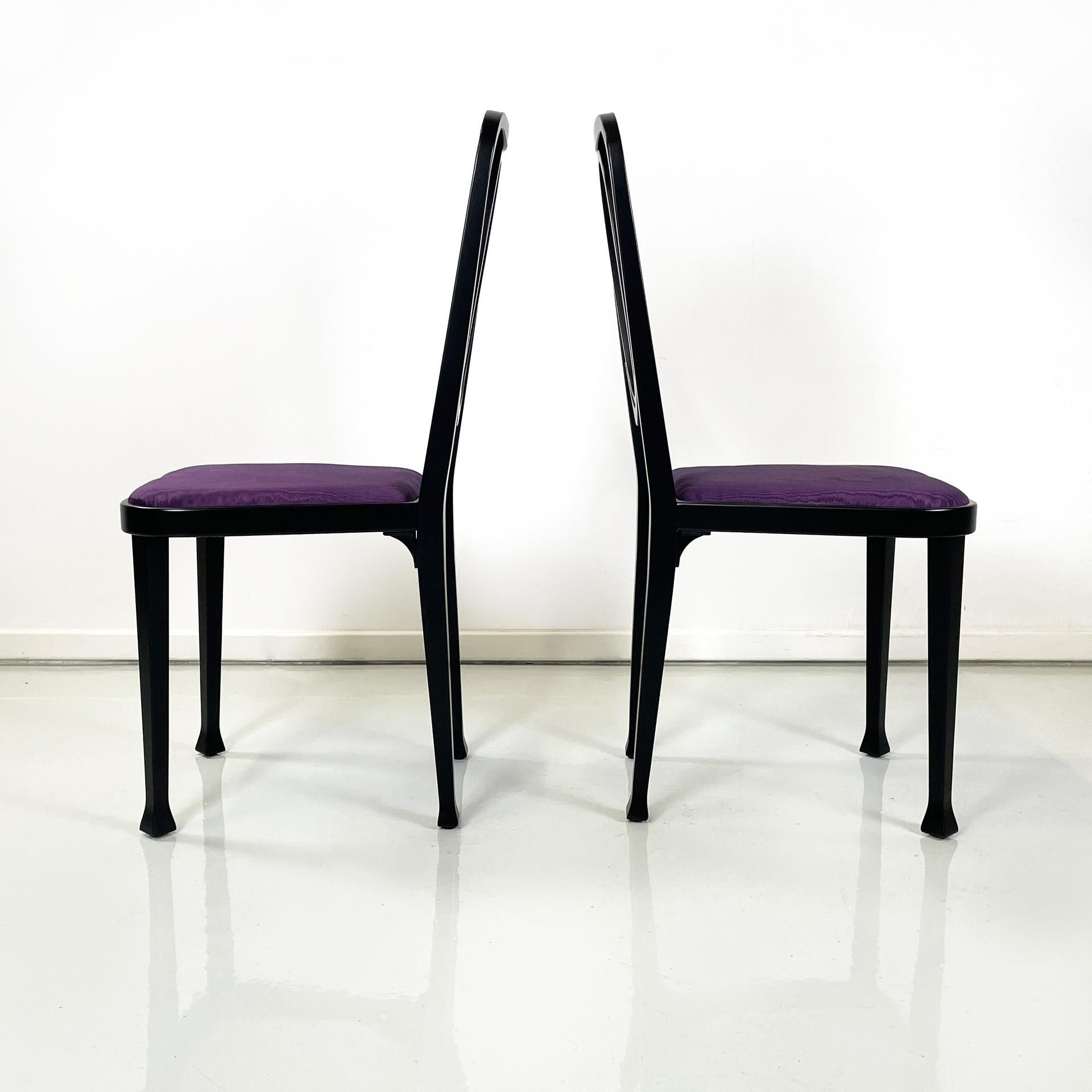 Austriaco Sedie post-moderne austriache 411 di Marcel Kammerer per Thonet, anni '90 in vendita