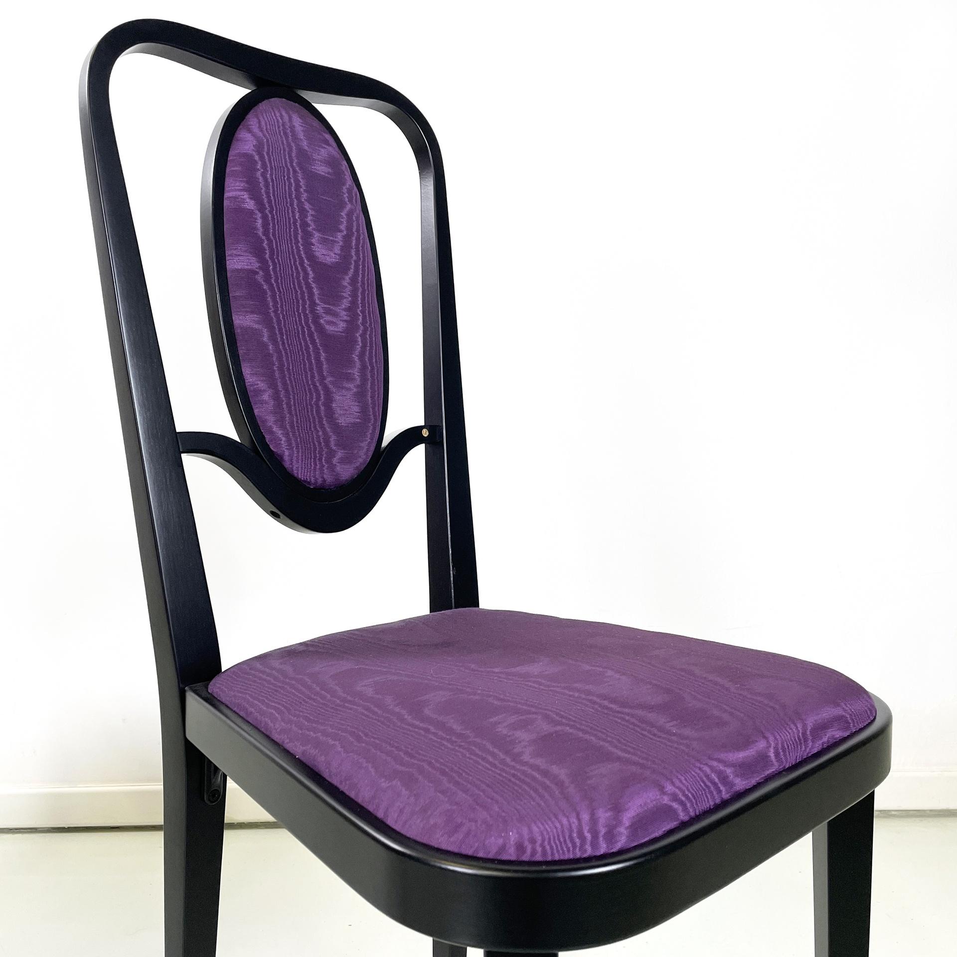 Sedie post-moderne austriache 411 di Marcel Kammerer per Thonet, anni '90 In condizioni buone in vendita a MIlano, IT