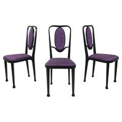 Sillas austriacas postmodernas 411 de Marcel Kammerer para Thonet, años 90