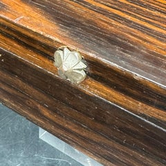 Austrian Rectangular Rosewood Trinket Jewelry Box