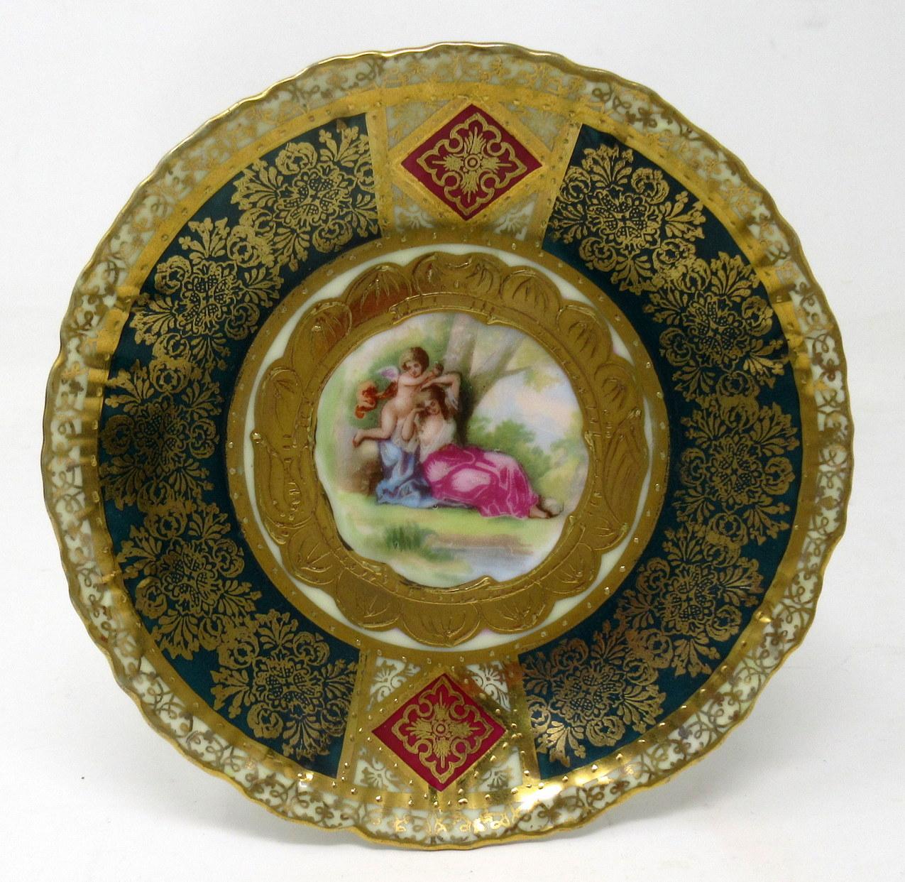 Austrian Royal Vienna Mythological Themed Angelica Kauffman Tea Cup Saucer 19ct 5
