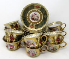 Austrian Royal Vienna Mythological Themed Angelica Kauffman Tea Cup Saucer 19ct