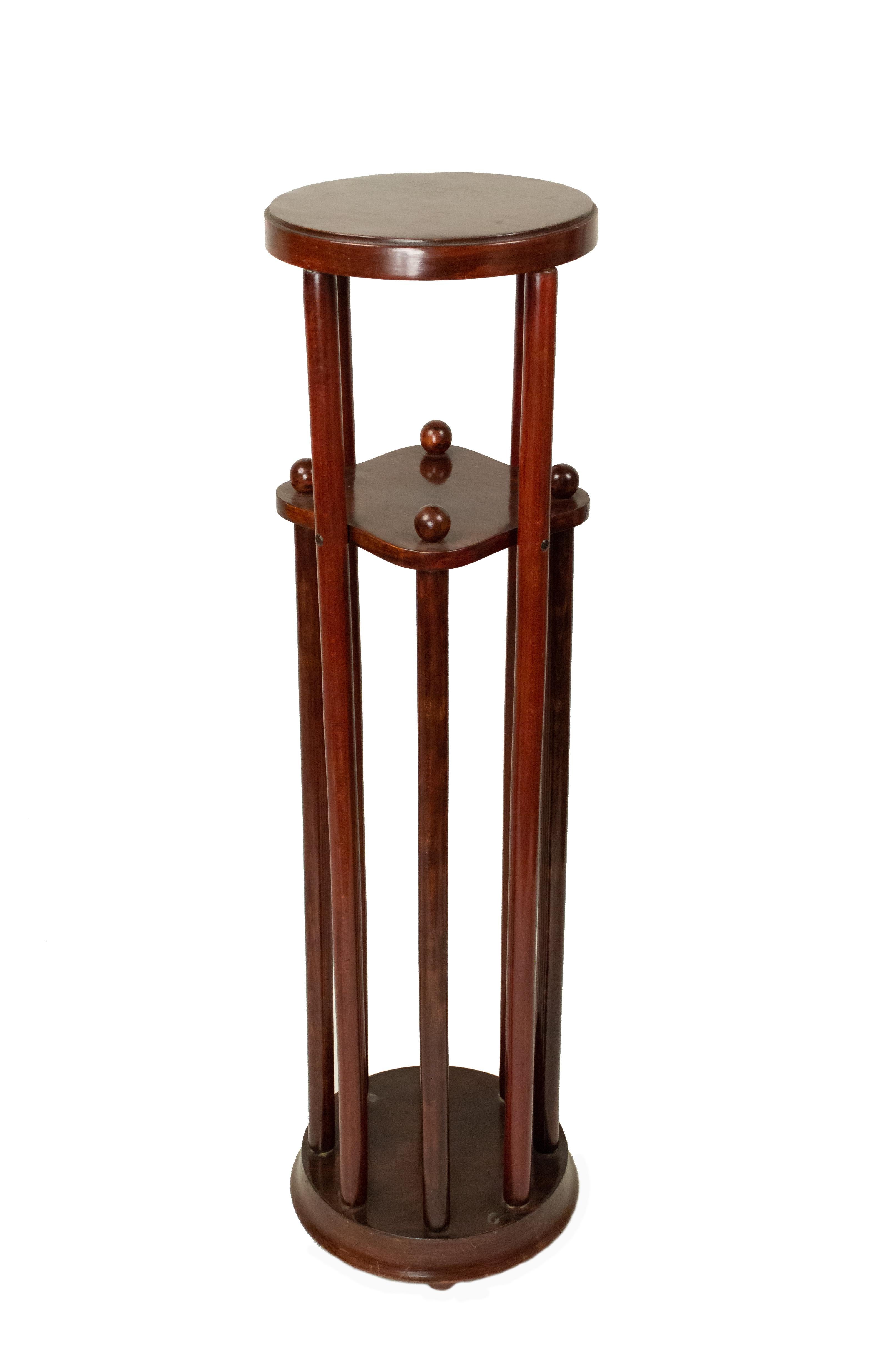 Bentwood Secessionist Thonet Pedestal For Sale 3