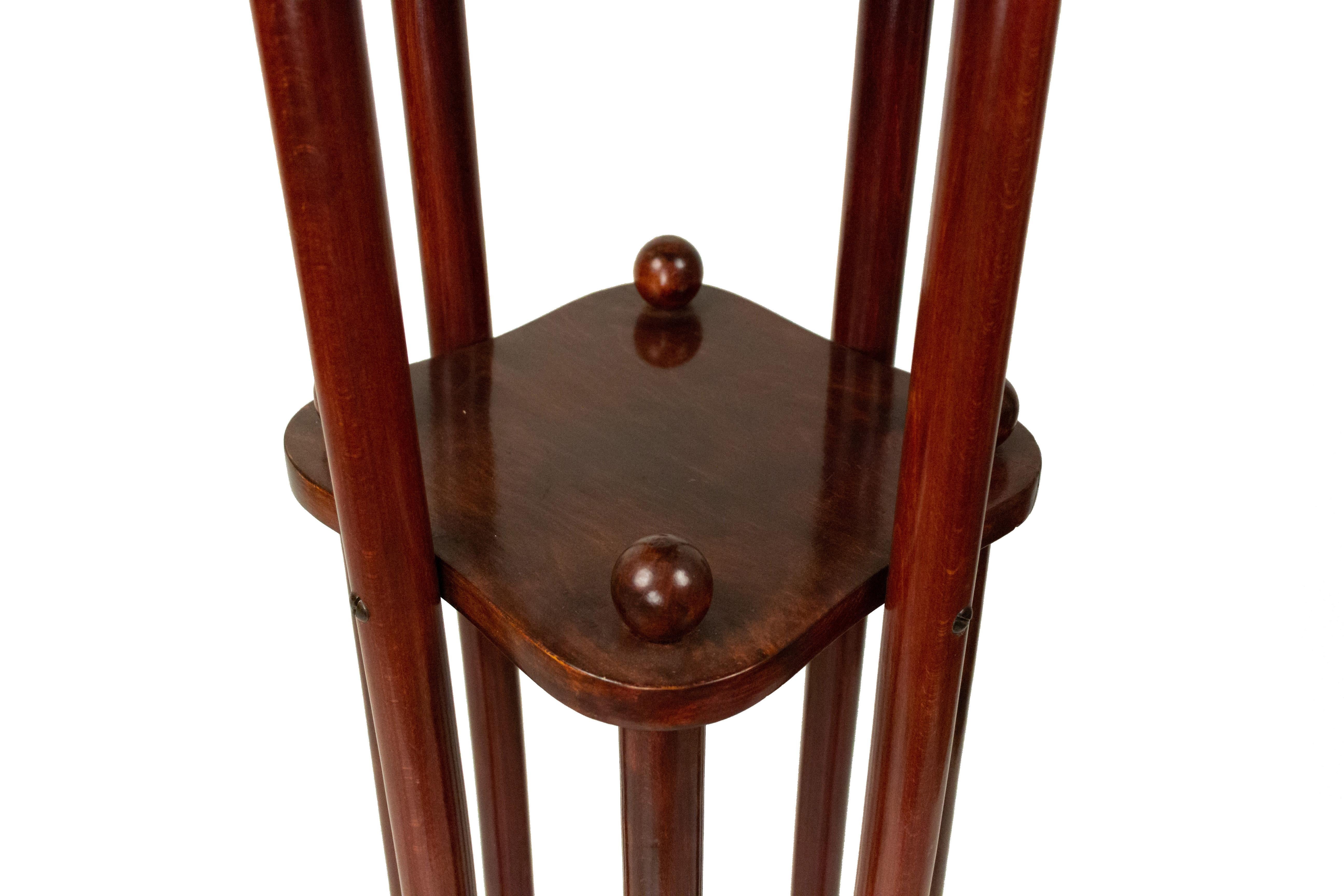 Vienna Secession Bentwood Secessionist Thonet Pedestal For Sale