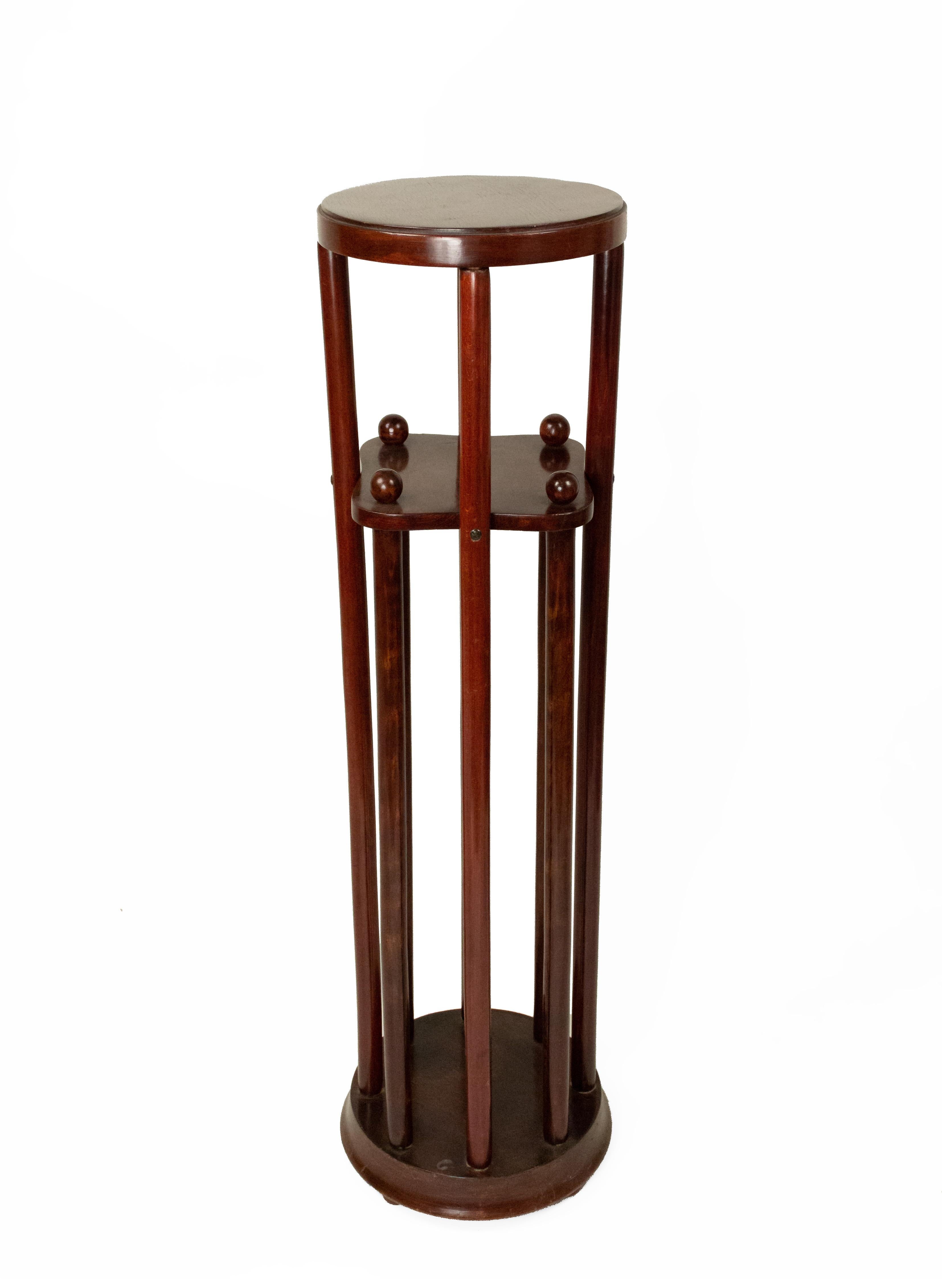 19th Century Bentwood Secessionist Thonet Pedestal For Sale