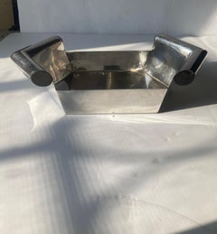 Argent autrichien et bois d'ébène  estampillé A Bachruch .