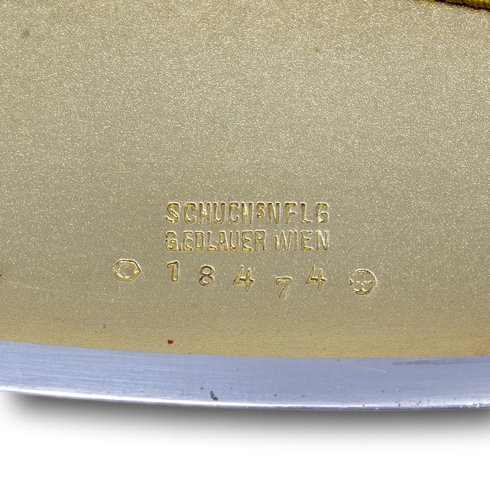 Portasigarette austriaco in argento e smalto di Schuch L.Nachfolger, G. Edlauer in vendita 6