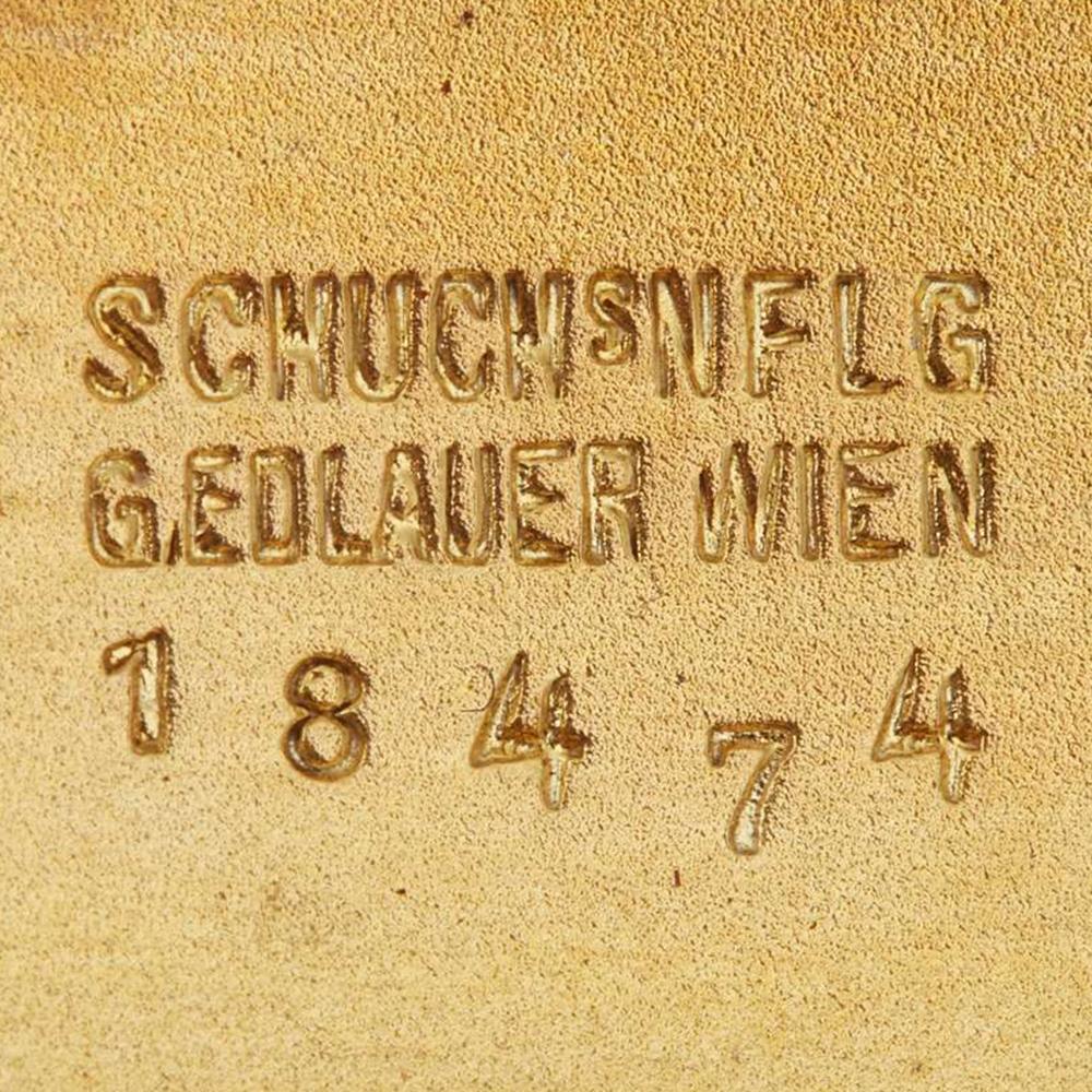 Portasigarette austriaco in argento e smalto di Schuch L.Nachfolger, G. Edlauer in vendita 9