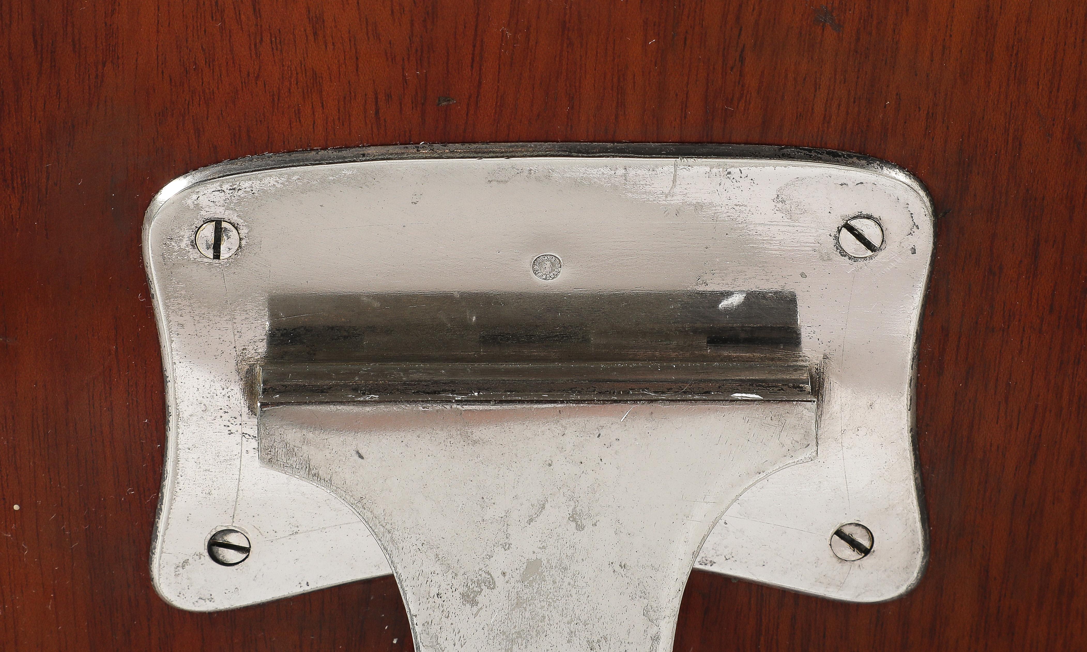 Austrian Silver Toilette Mirror For Sale 5