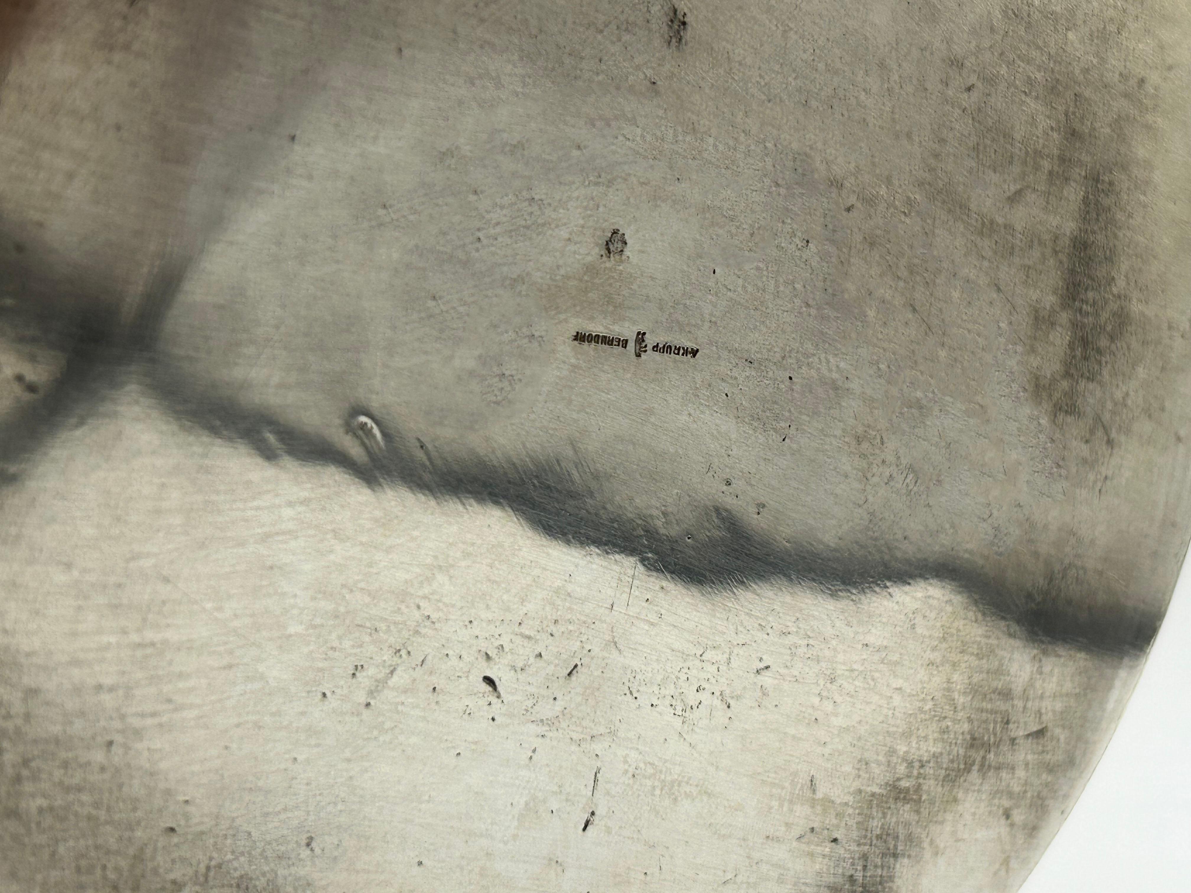 Austrian Silverplate Champagne Bucket by Krupp Berndorf, ca. 1900–1930 In Good Condition For Sale In Autonomous City Buenos Aires, CABA