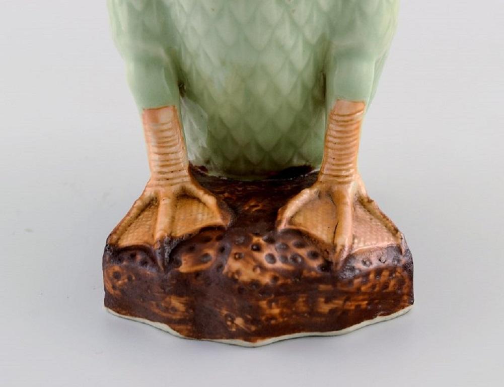 Austrian Studio Ceramicist, Goose in Glazed Stoneware, 1930s / 40s For Sale 1