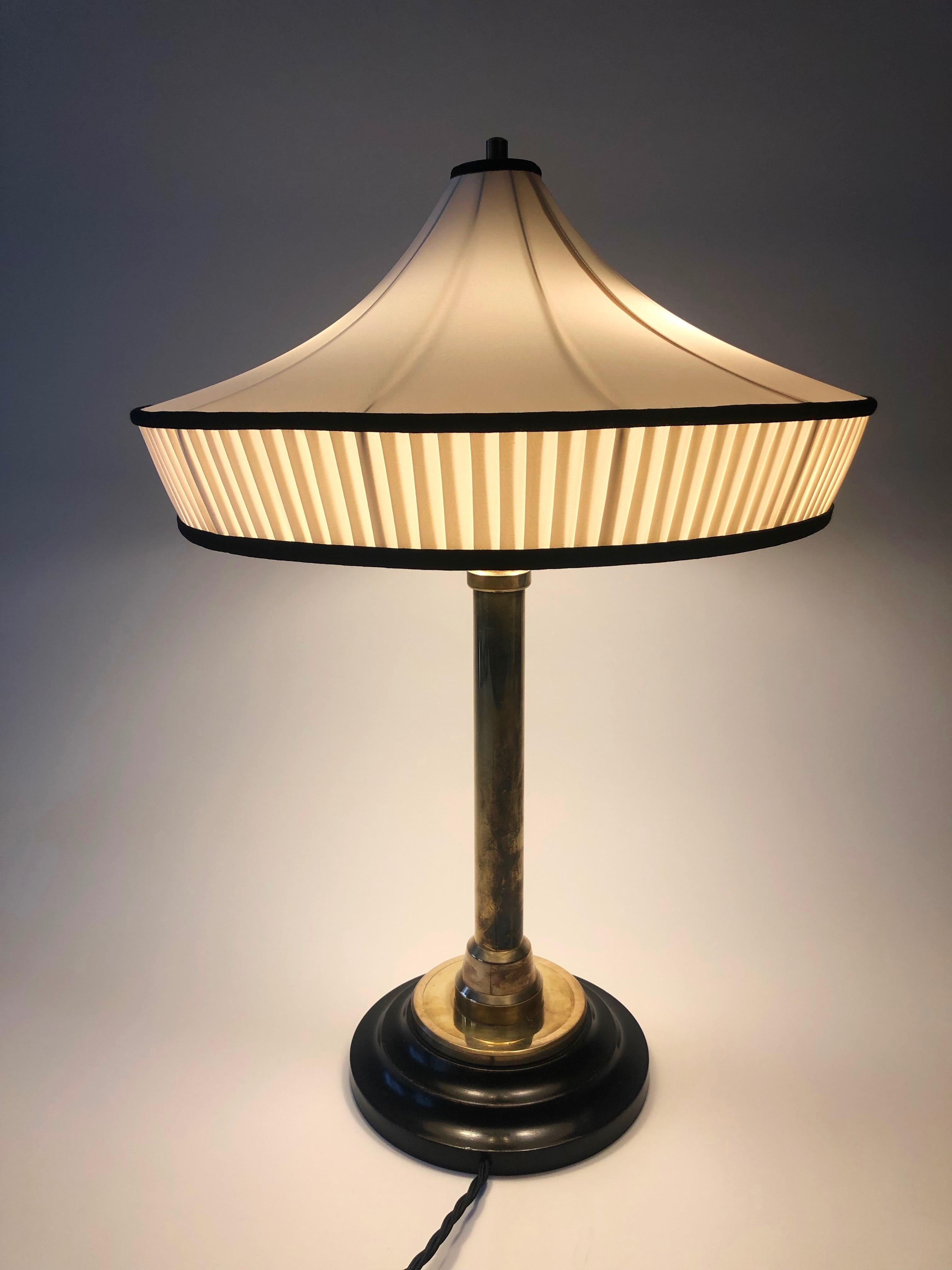 Austrian Table Lamp, Jugendstil, Hoffmannesque For Sale 5