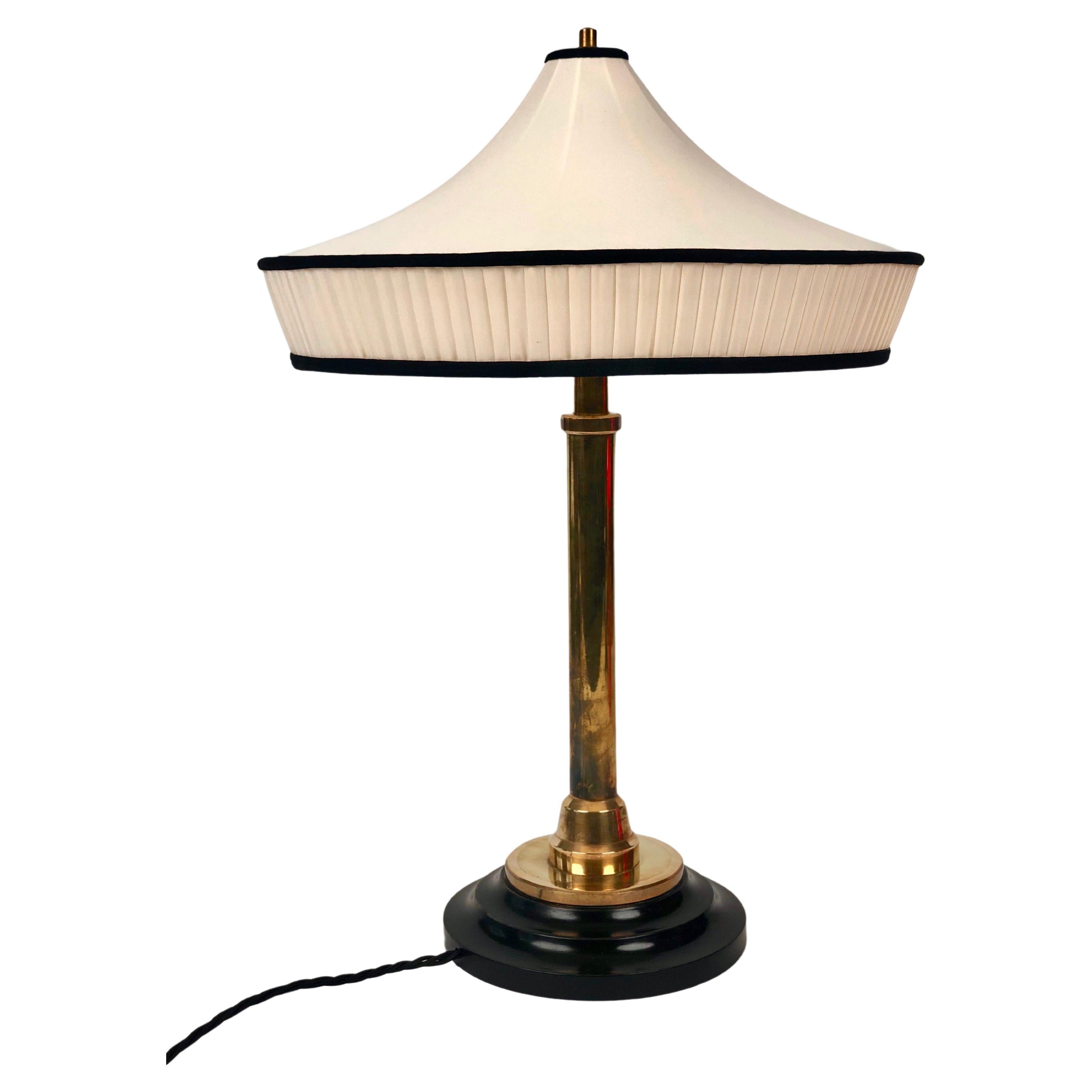 Austrian Table Lamp, Jugendstil, Hoffmannesque For Sale
