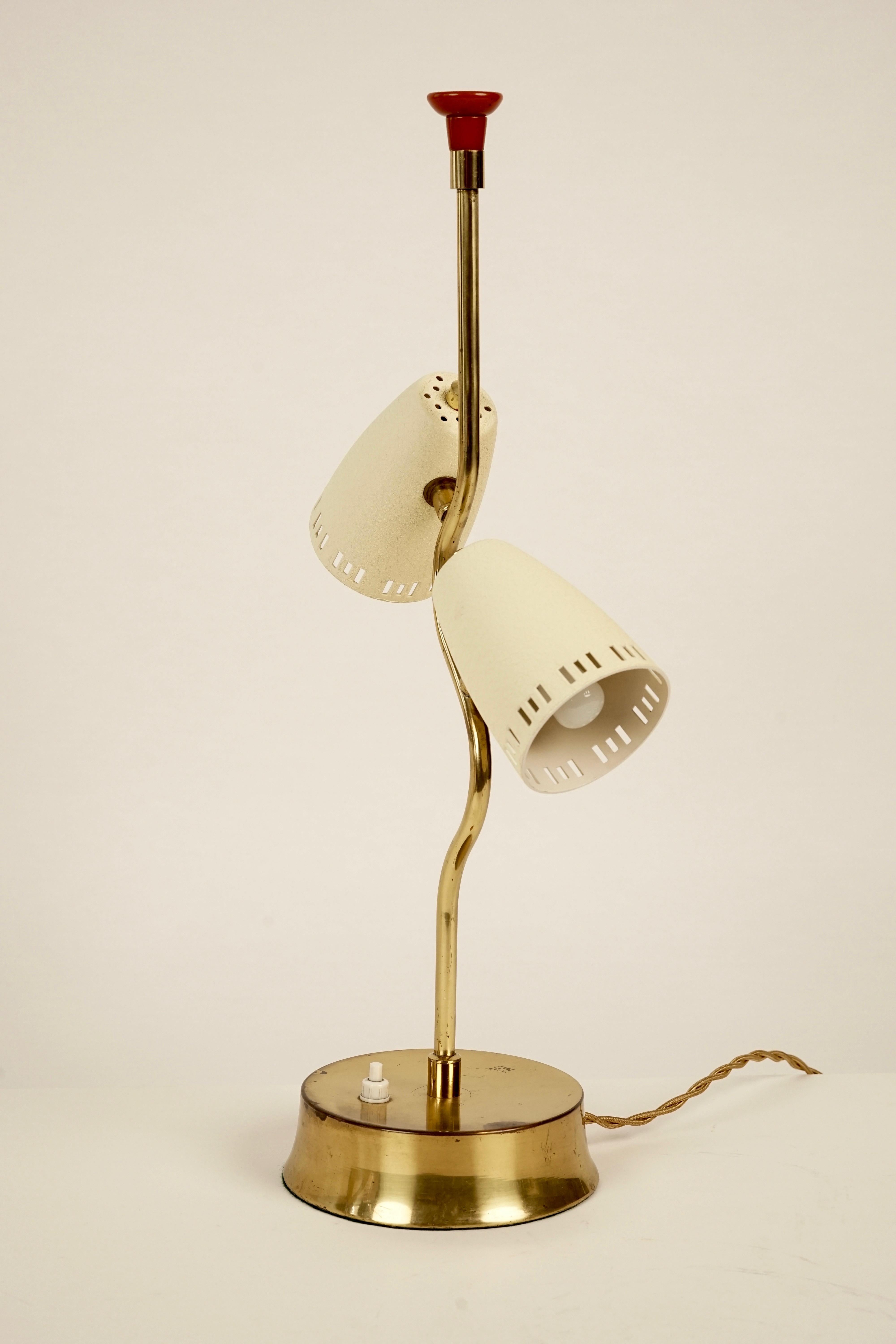 Mid-Century Modern Austrian Table Lamps from the 1950s For Sale