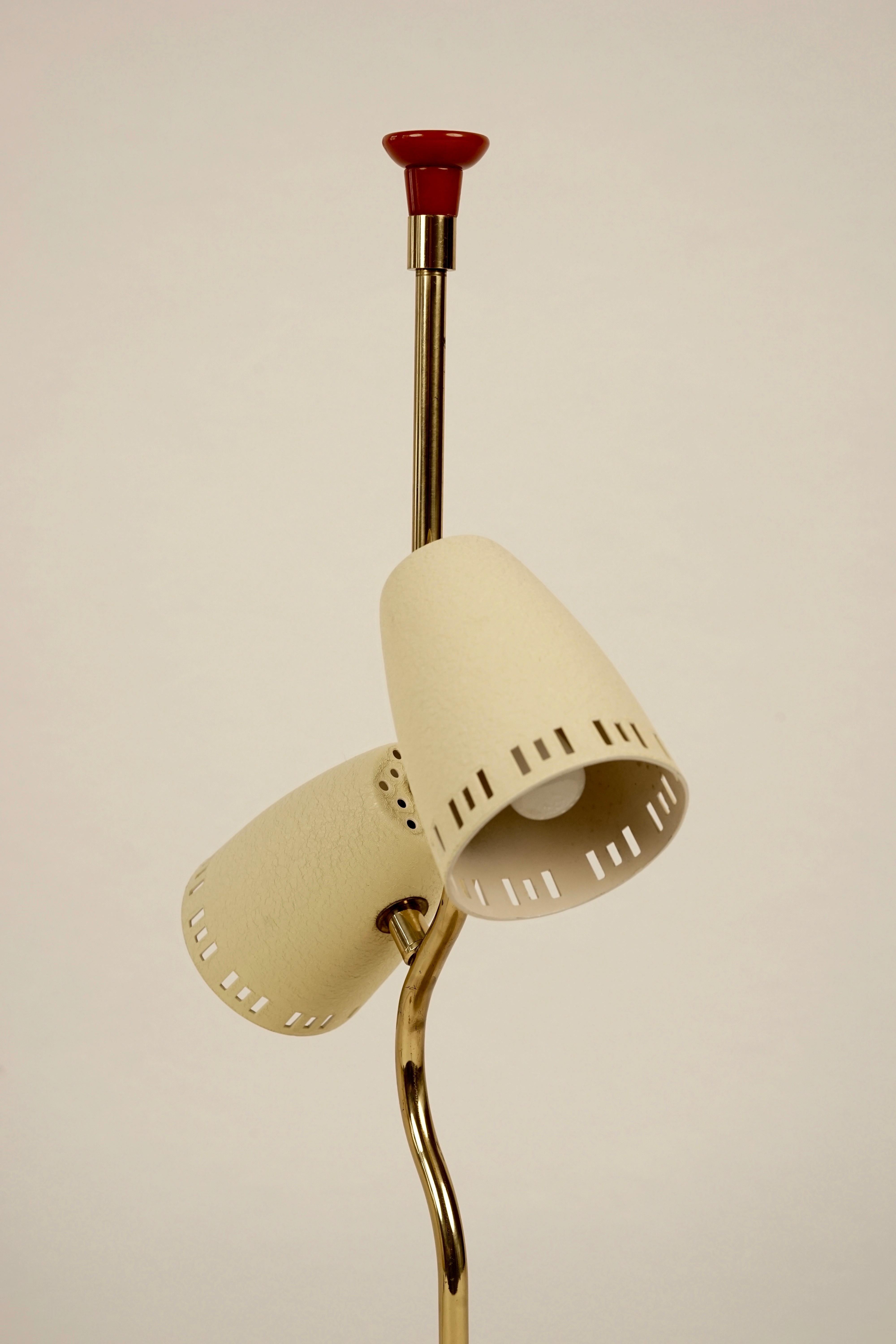 Milieu du XXe siècle Lampes de table autrichiennes des années 1950 en vente