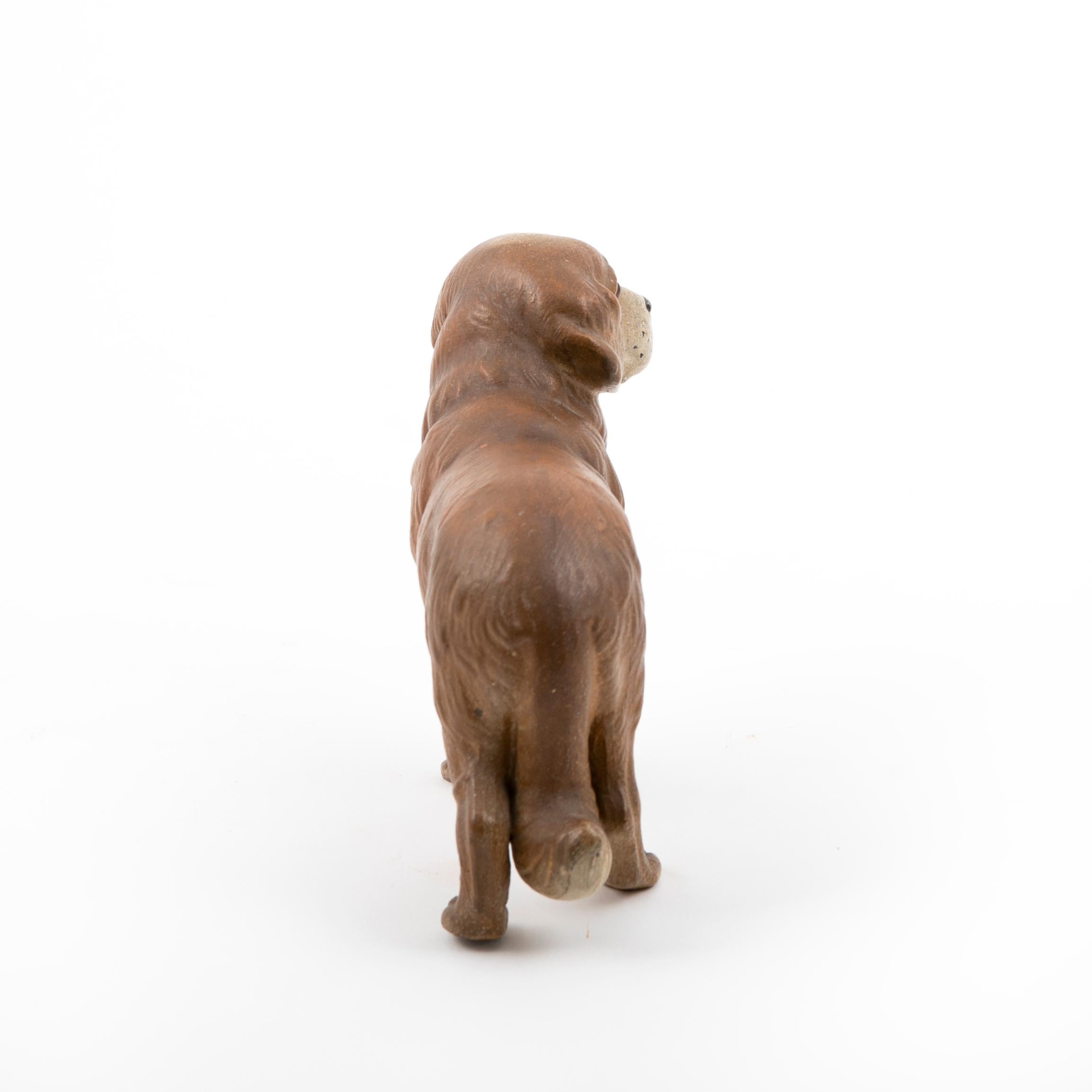 Other Austrian Terracotta Saint Bernard Dog For Sale