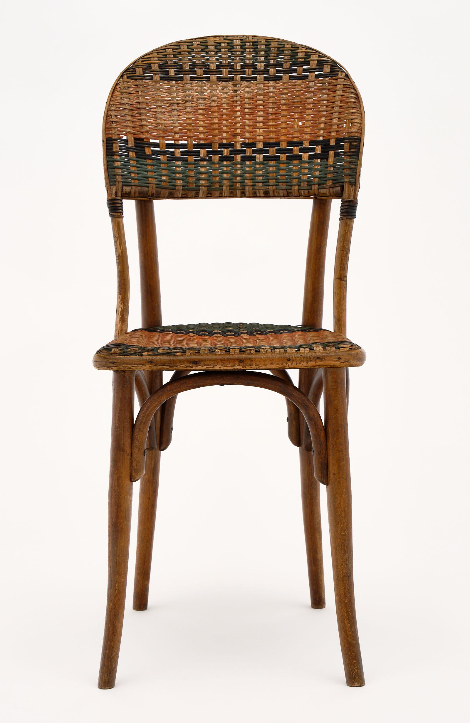 Bohemian Austrian Thonet Bistro Chairs