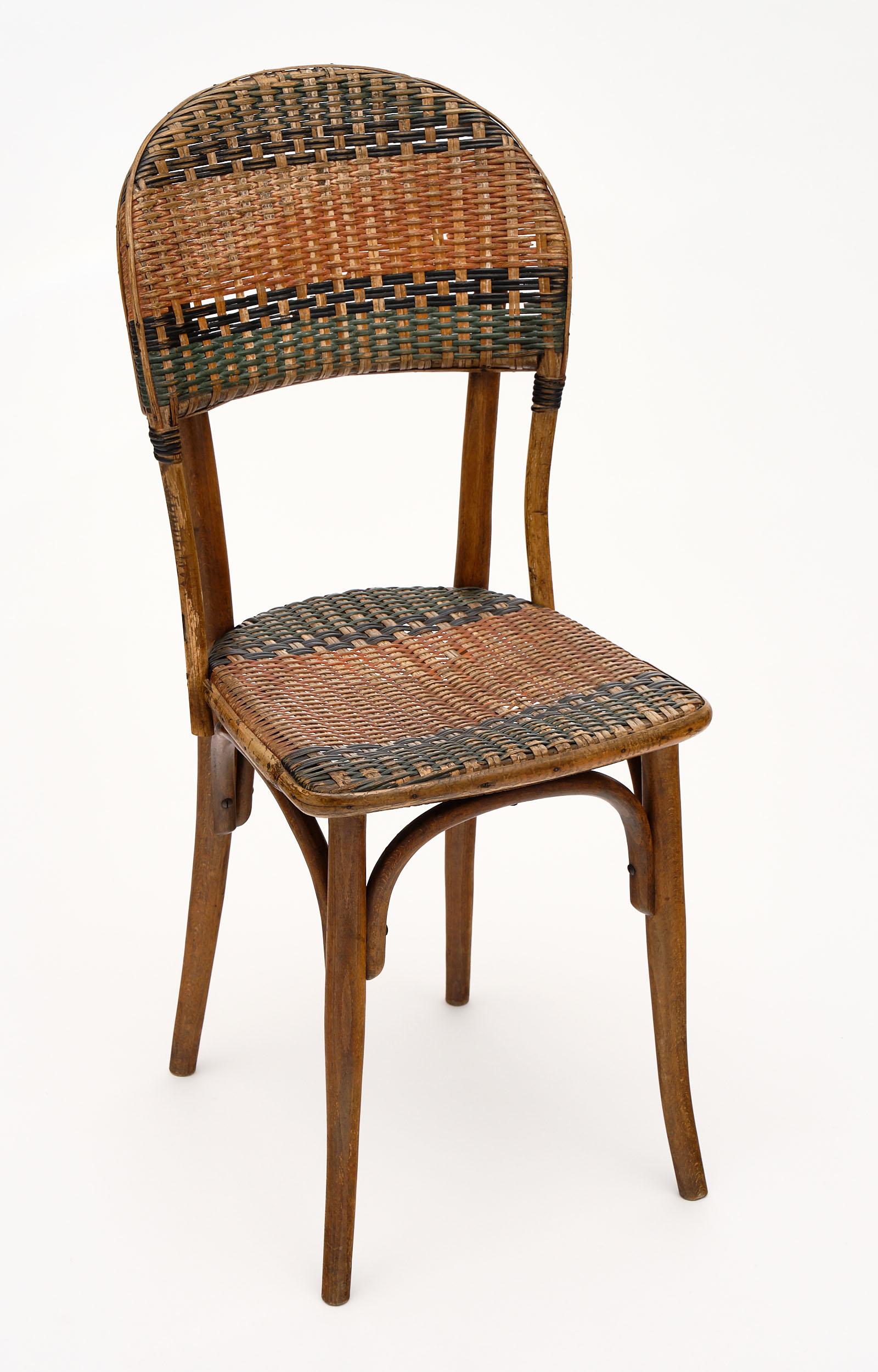 Austrian Thonet Bistro Chairs In Good Condition In Austin, TX