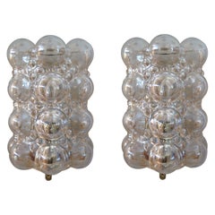 Austrian Torchiere Bubble Sconces