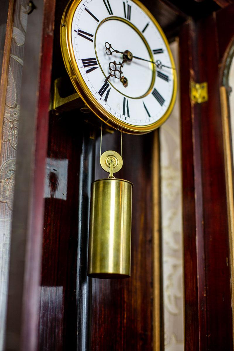 Wall Clock Circa 1870 - Freiburg Manufactory For Sale 2