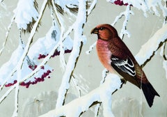 Austrian Winter Birds, Vintage Wall Chart